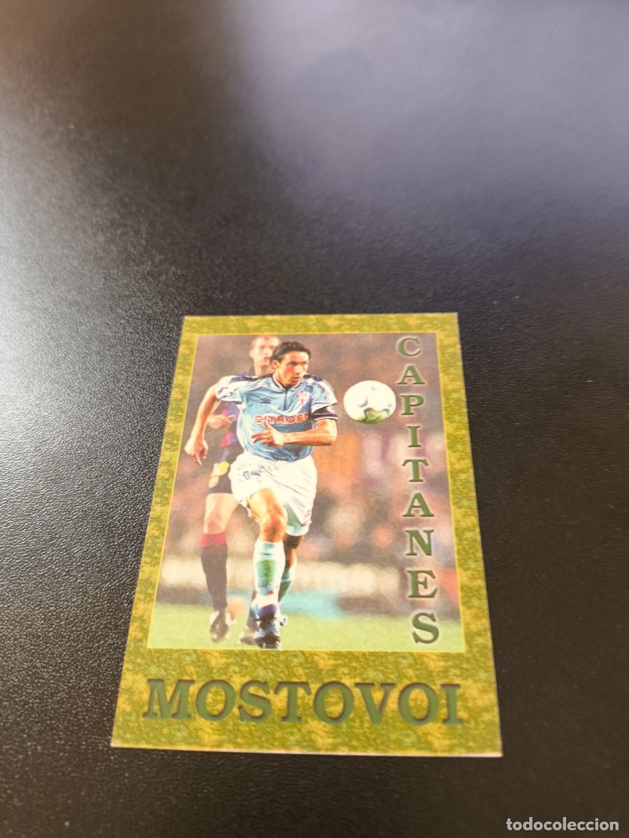 Figurine di Calcio: 451 MOSTOVOI CELTA CAPITANES MUNDICROMO FICHAS LIGA 2001 2002 01 02 NO PANINI ESTE