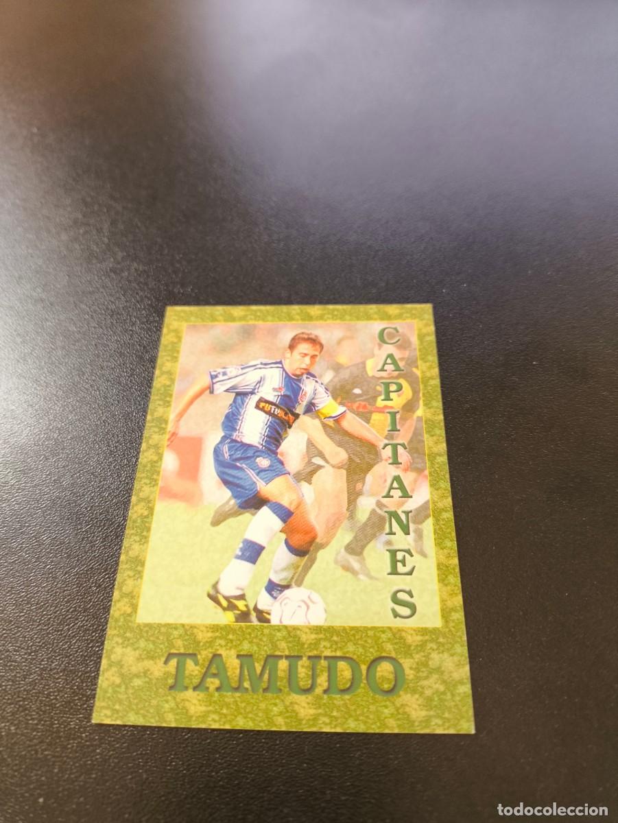 Figurine di Calcio: 454 TAMUDO ESPANYOL CAPITANES MUNDICROMO FICHAS LIGA 2001 2002 01 02 NO PANINI ESTE