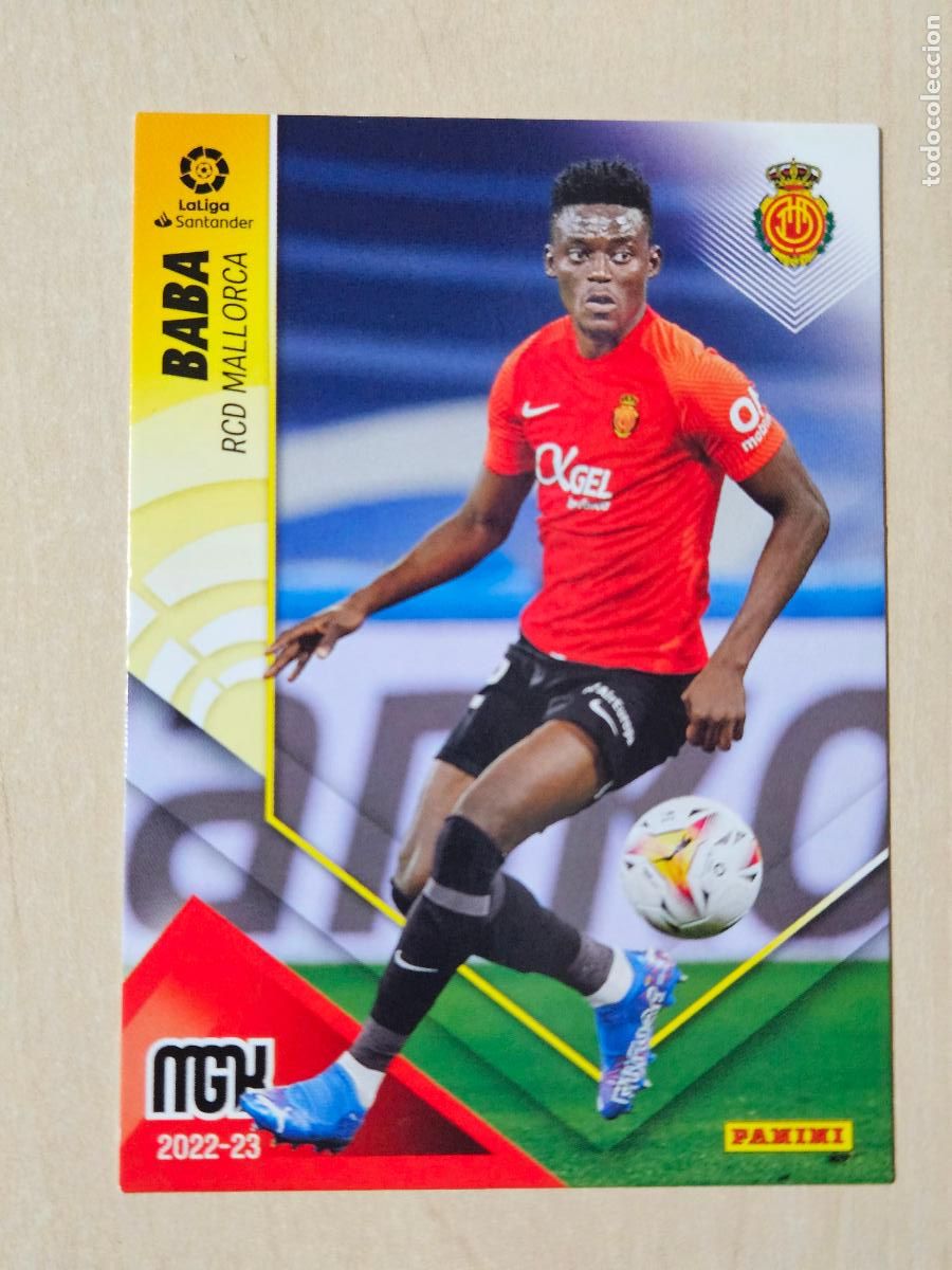 Figurine di Calcio: CROMO N&ordm; 235 BABA - MEGACRACKS 2022 23 - MALLORCA