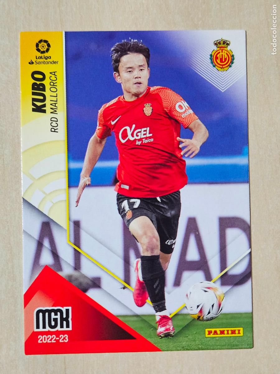 Figurine di Calcio: CROMO N&ordm; 238 KUBO - MEGACRACKS 2022 23 - MALLORCA