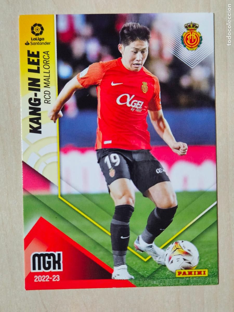Figurine di Calcio: CROMO N&ordm; 239 KANG IN LEE - MEGACRACKS 2022 23 - MALLORCA