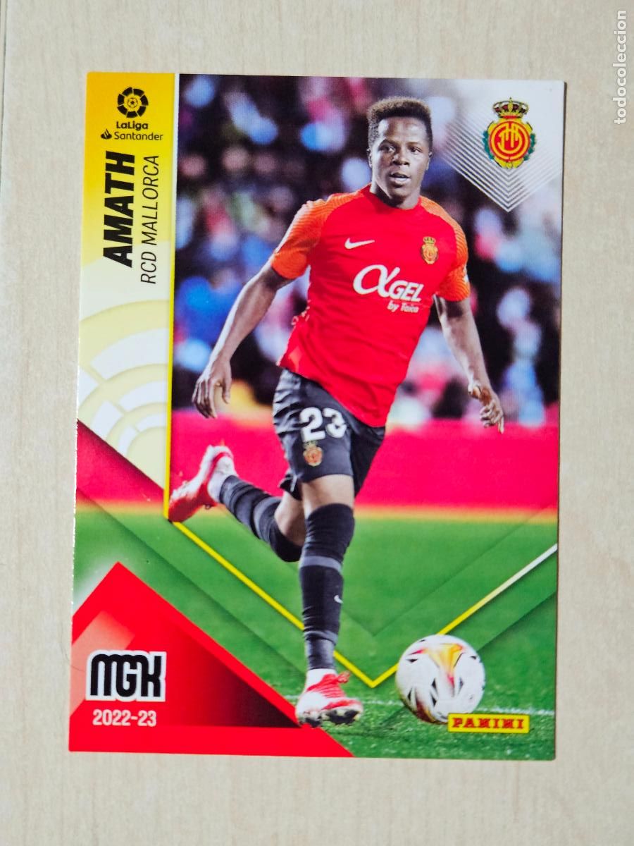Figurine di Calcio: CROMO N&ordm; 240 AMATH - MEGACRACKS 2022 23 - MALLORCA
