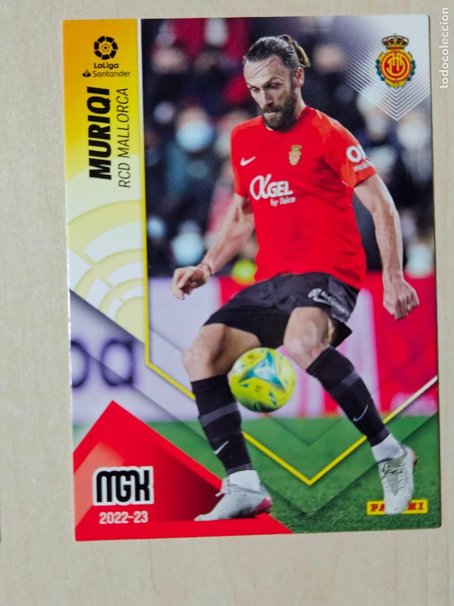 Figurine di Calcio: CROMO N&ordm; 243 MURIQI - MEGACRACKS 2022 23 - MALLORCA