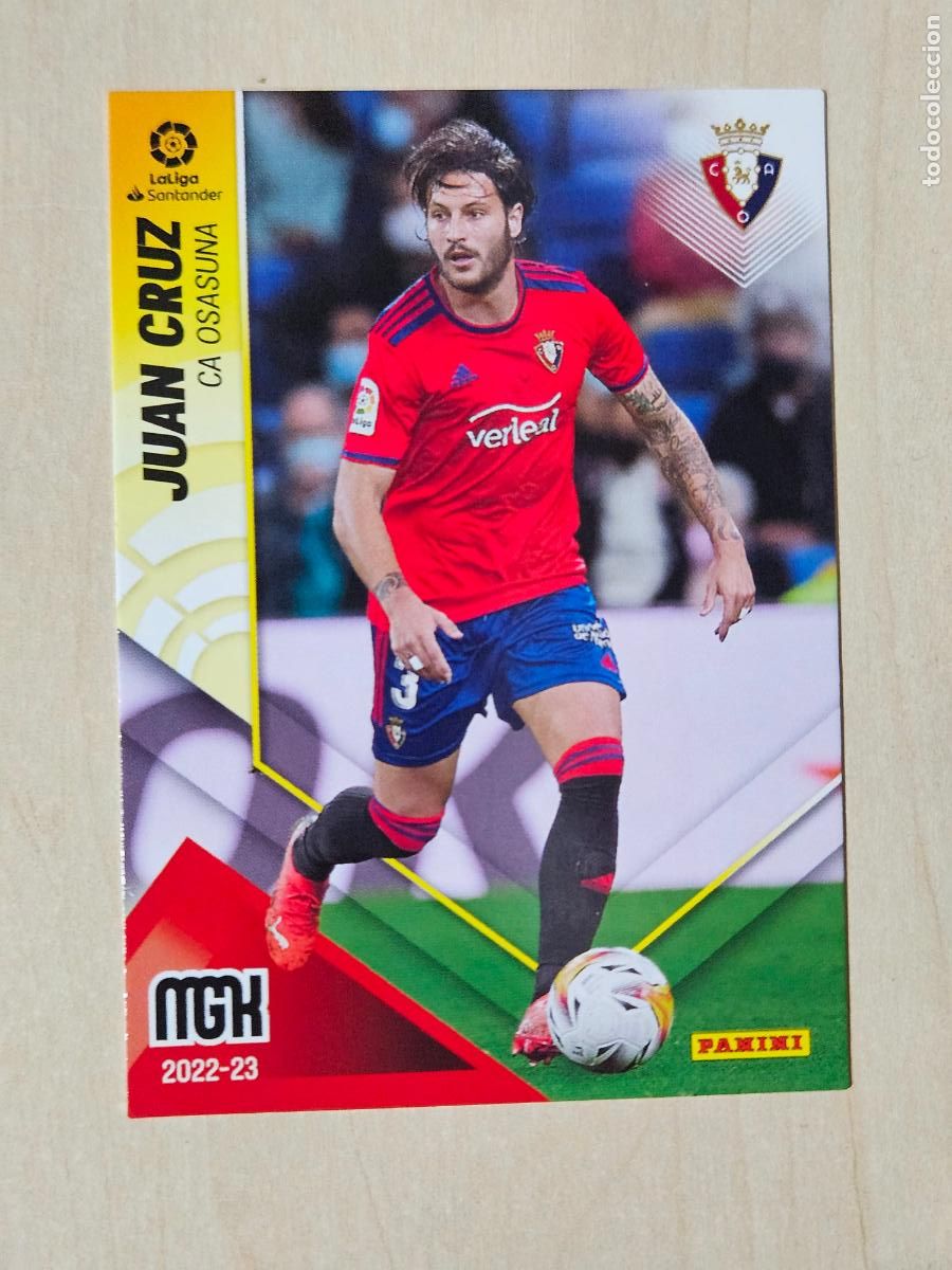 Football Stickers: CROMO N&ordm; 251 JUAN CRUZ - MEGACRACKS 2022 23 - OSASUNA