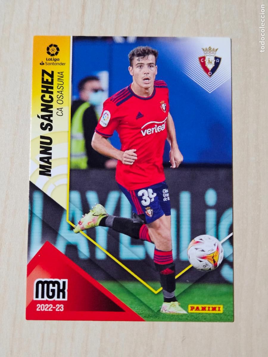 Football Stickers: CROMO N&ordm; 252 MANU SANCHEZ - MEGACRACKS 2022 23 - OSASUNA