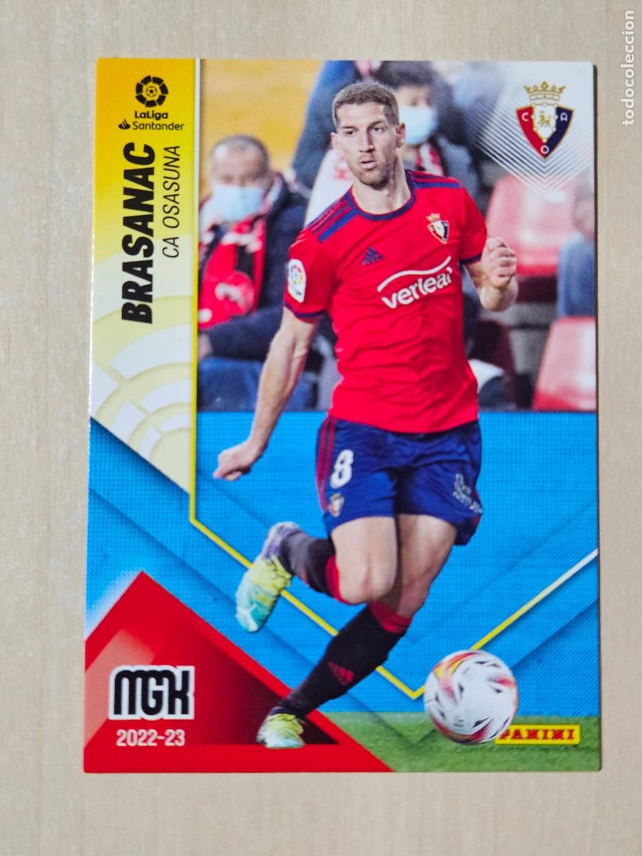 Fu&szlig;ball-Sticker: CROMO N&ordm; 253 BRASANAC - MEGACRACKS 2022 23 - OSASUNA