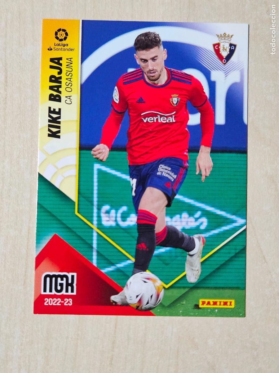 Fu&szlig;ball-Sticker: CROMO N&ordm; 258 KIKE BARJA - MEGACRACKS 2022 23 - OSASUNA