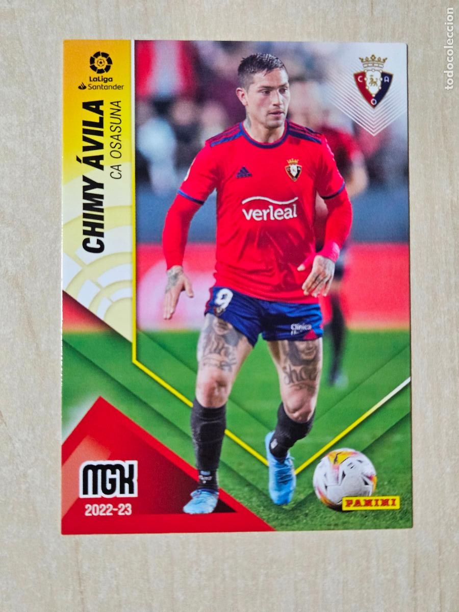 Fu&szlig;ball-Sticker: CROMO N&ordm; 259 CHIMY AVILA - MEGACRACKS 2022 23 - OSASUNA
