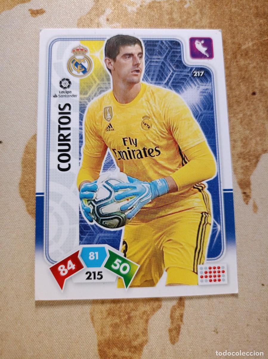 Cromos de F&uacute;tbol: # Real Madrid 217 COURTOIS Adrenalyn 2019-20