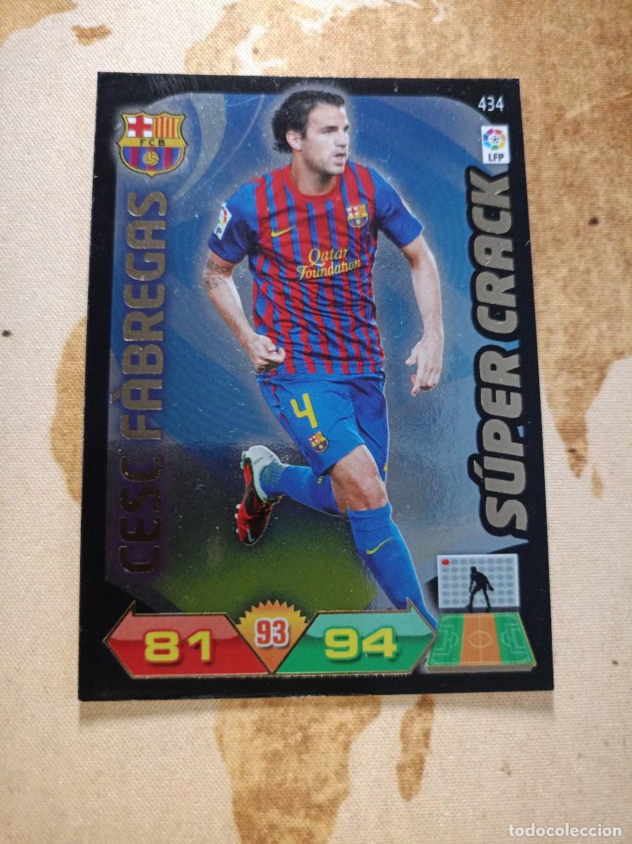 Cromos de F&uacute;tbol: S&uacute;per Crack 434 CESC F&Aacute;BREGAS Adrenalyn 2011-12