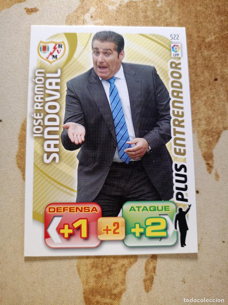 Cromos de F&uacute;tbol: PLUS Entrenador 522 SANDOVAL Adrenalyn 2011-12