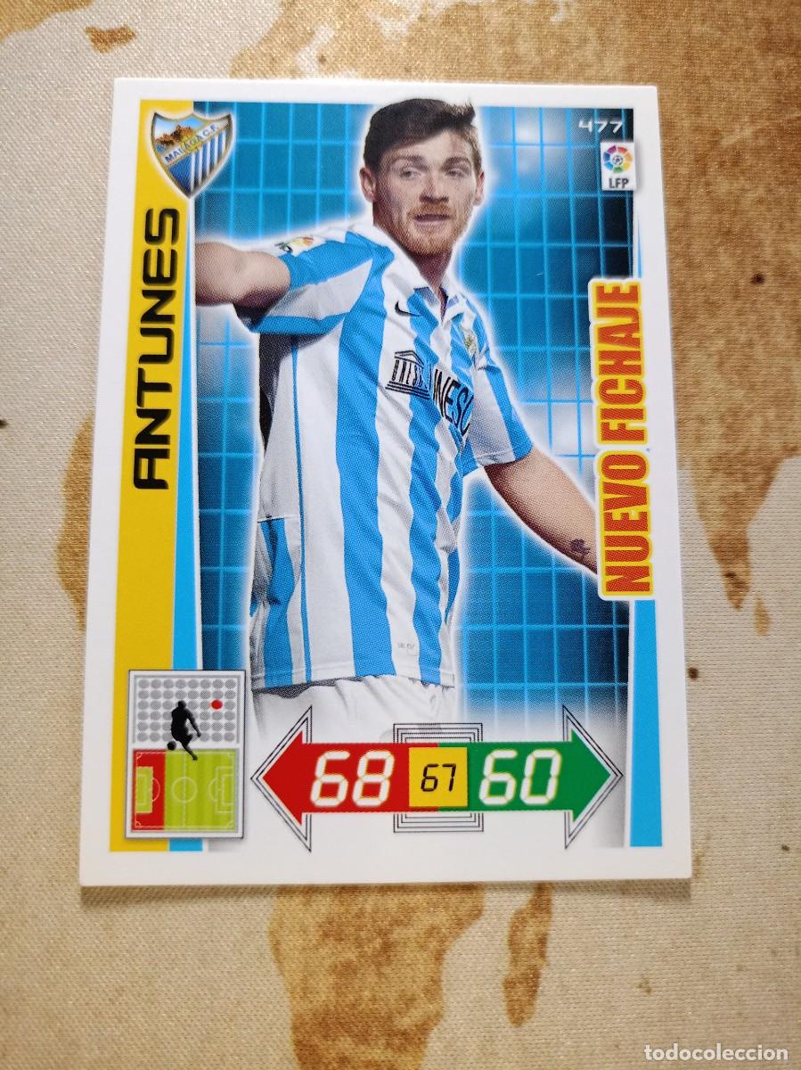 Cromos de F&uacute;tbol: Nuevo Fichaje 477 ANTUNES Adrenalyn 2012-13