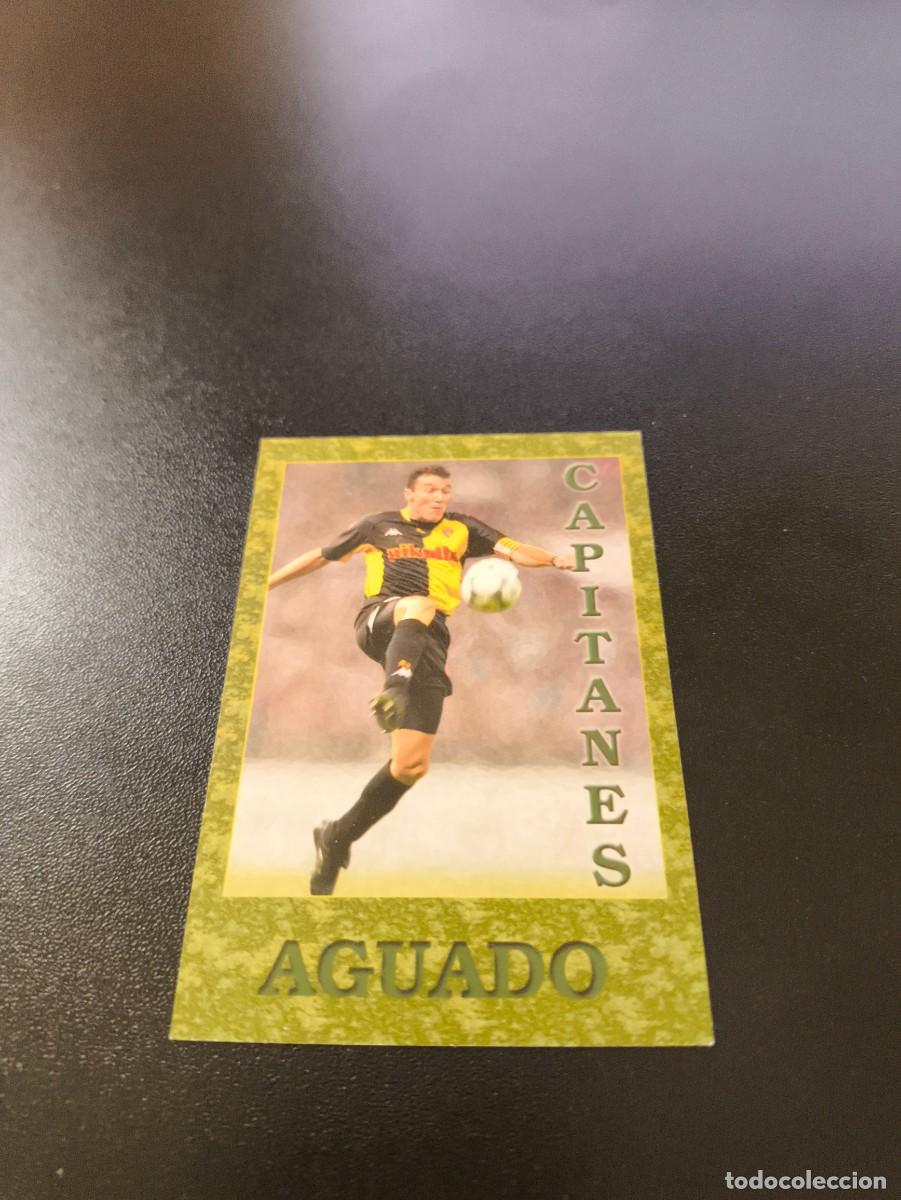 Cromos de F&uacute;tbol: 462 AGUADO ZARAGOZA CAPITANES MUNDICROMO FICHAS LIGA 2001 2002 01 02 NO PANINI ESTE