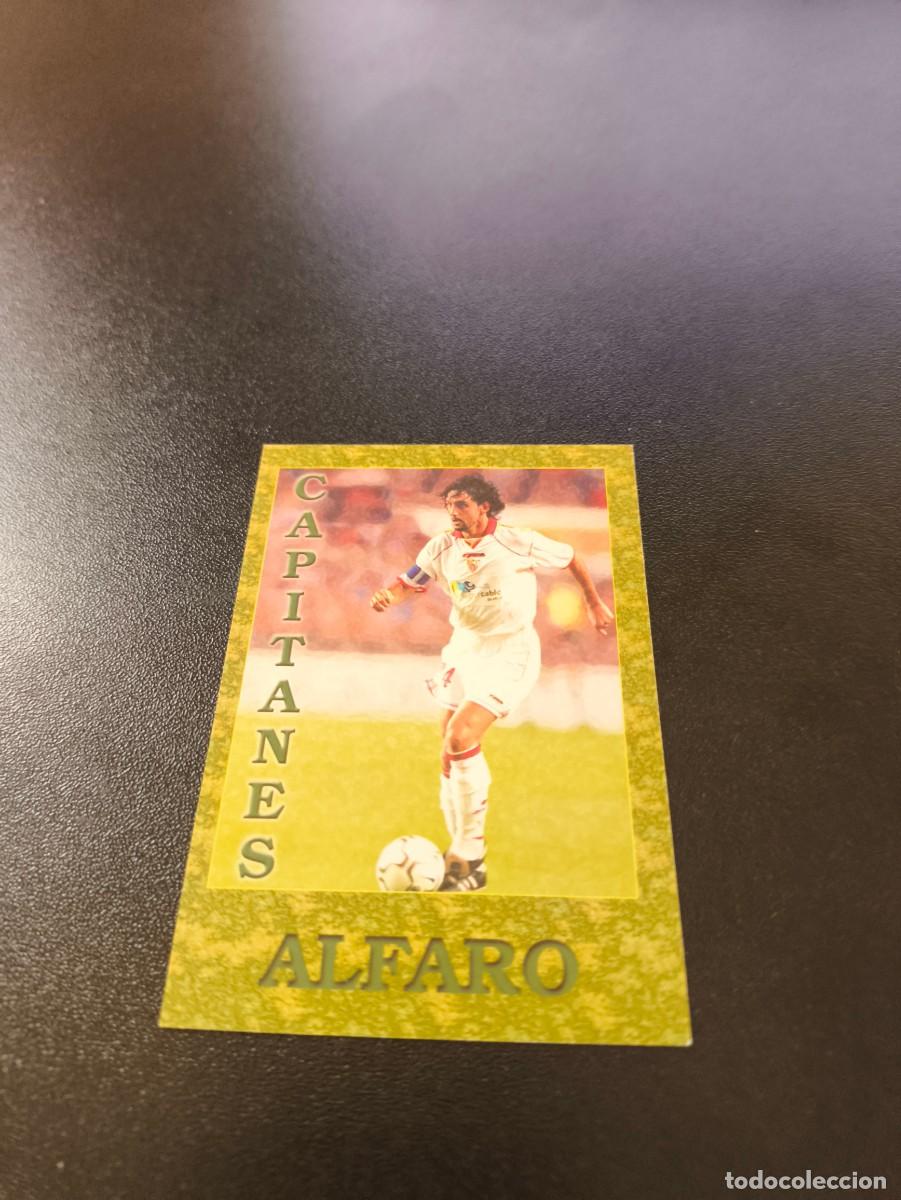 Cromos de F&uacute;tbol: 463 PABLO ALFARO SEVILLA CAPITANES MUNDICROMO FICHAS LIGA 2001 2002 01 02 NO PANINI ESTE