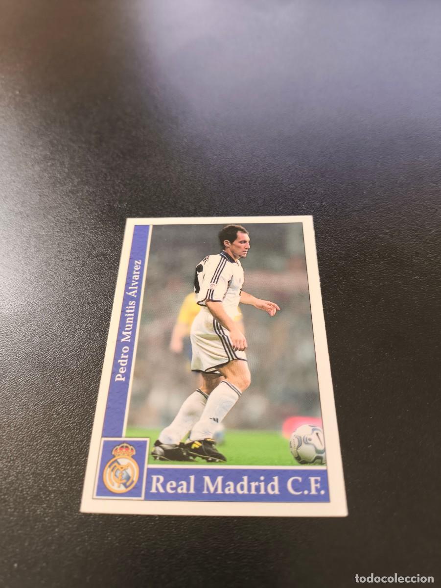Cromos de F&uacute;tbol: 468 MUNITIS REAL MADRID ULTIMA HORA UH MUNDICROMO FICHAS LIGA 2001 2002 01 02 NO PANINI ESTE