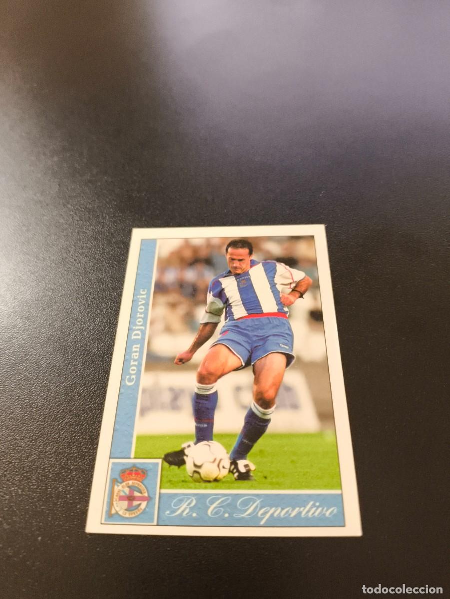 Cromos de F&uacute;tbol: 470 Djorovic DEPORTIVO CORU&Ntilde;A ULTIMA HORA UH MUNDICROMO FICHAS LIGA 2001 2002 01 02 NO PANINI ESTE