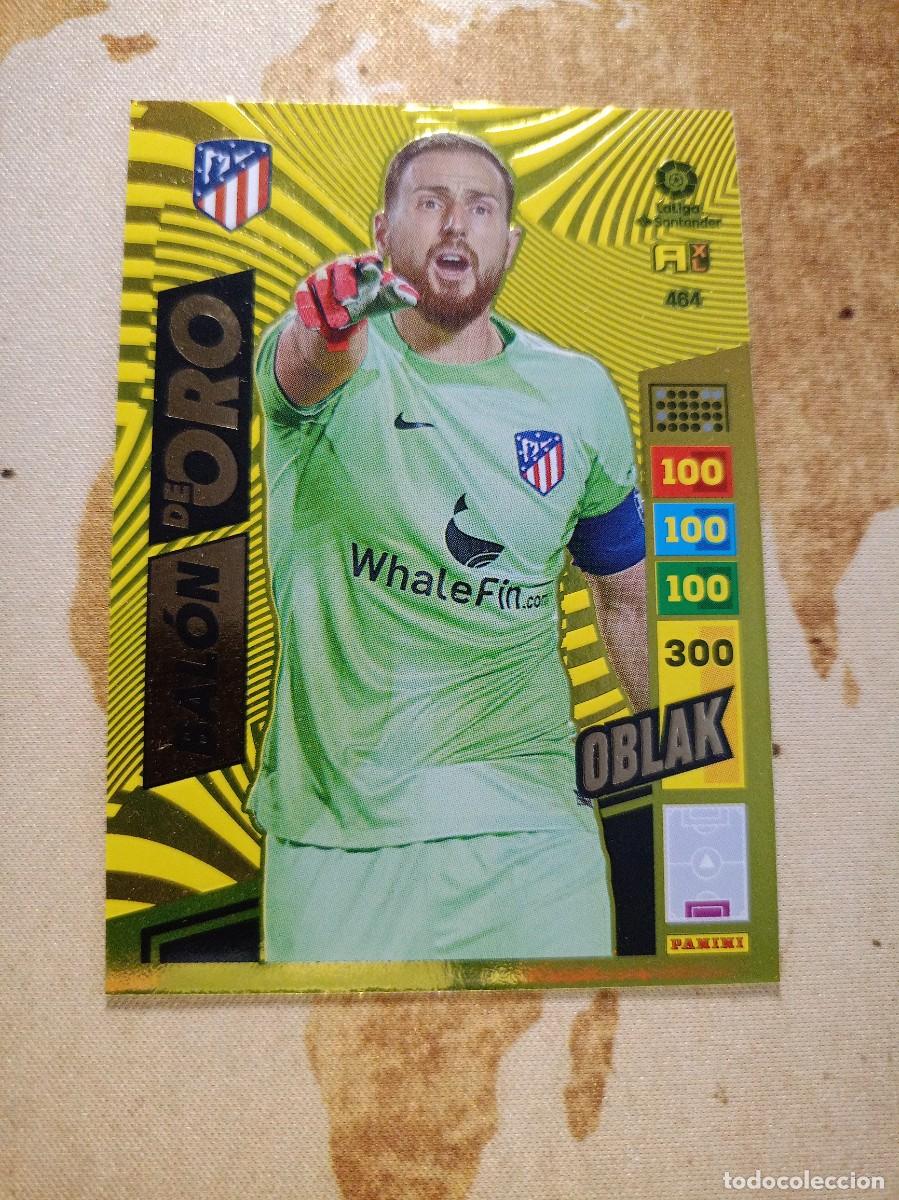 Cromos de F&uacute;tbol: Bal&oacute;n de oro 464 OBLAK Adrenalyn 2022-23