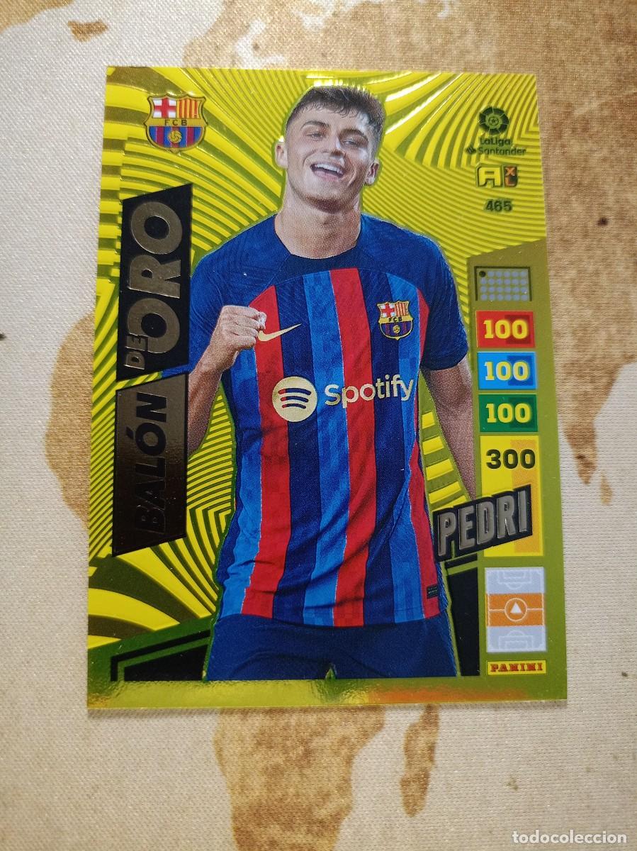 Cromos de F&uacute;tbol: Bal&oacute;n de oro 465 PEDRI Adrenalyn 2022-23