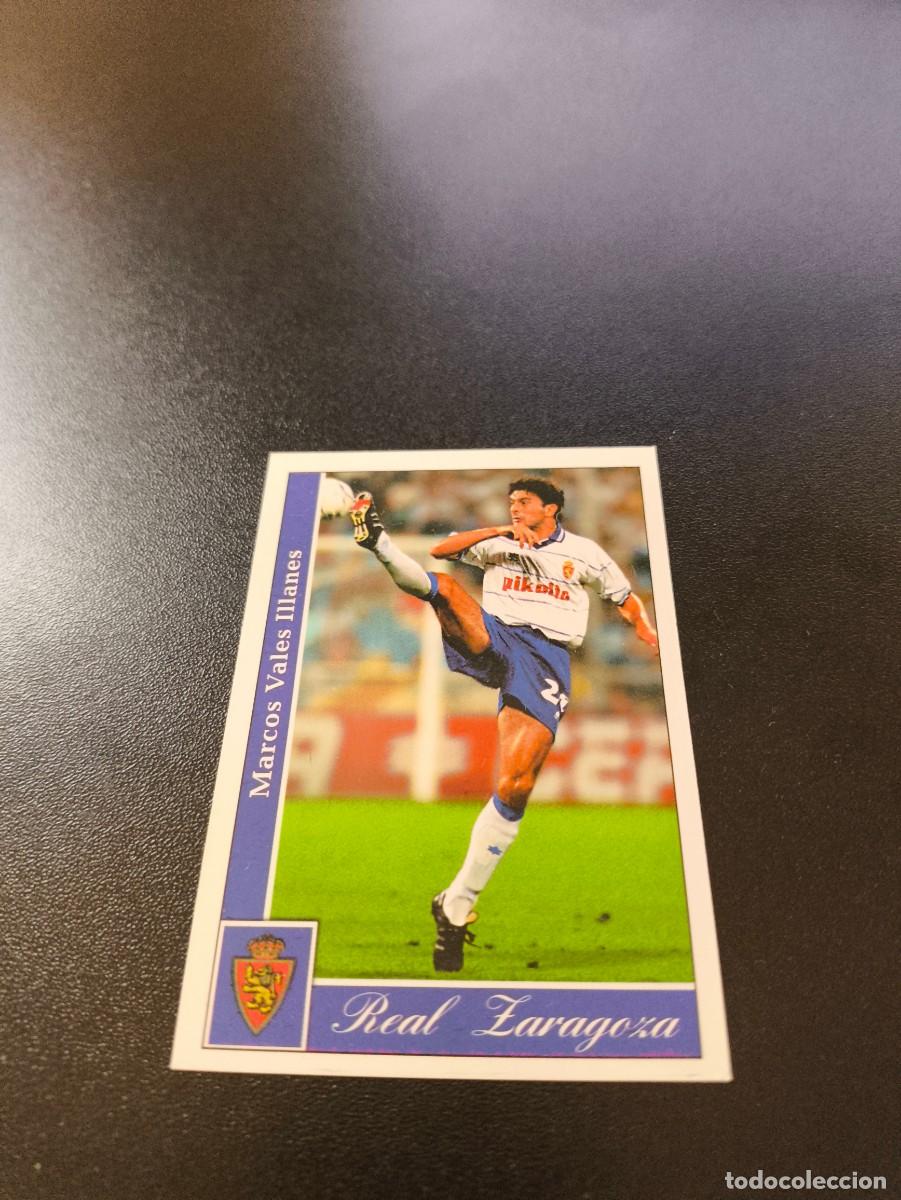 Football Stickers: 485 Marcos Vales ZARAGOZA ULTIMA HORA UH MUNDICROMO FICHAS LIGA 2001 2002 01 02 NO PANINI ESTE