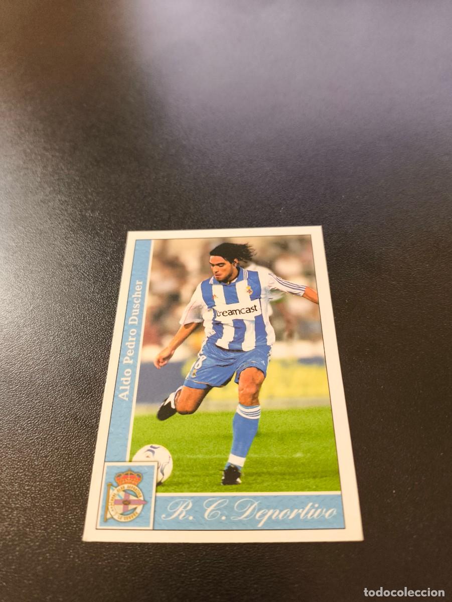 Football Stickers: 489 Duscher DEPORTIVO CORU&Ntilde;A ULTIMA HORA UH MUNDICROMO FICHAS LIGA 2001 2002 01 02 NO PANINI ESTE
