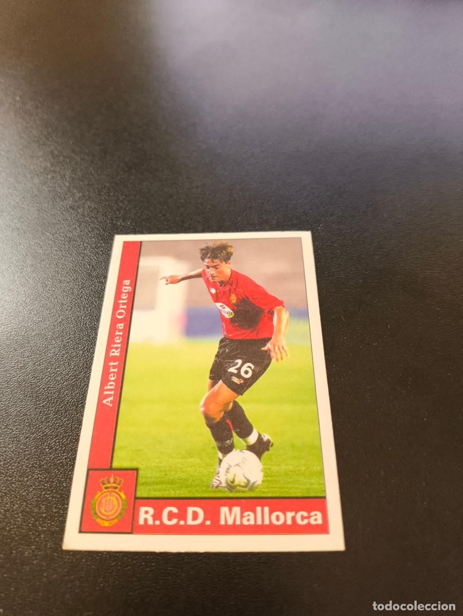 Cromos de F&uacute;tbol: 491 Riera MALLORCA ULTIMA HORA UH MUNDICROMO FICHAS LIGA 2001 2002 01 02 NO PANINI ESTE