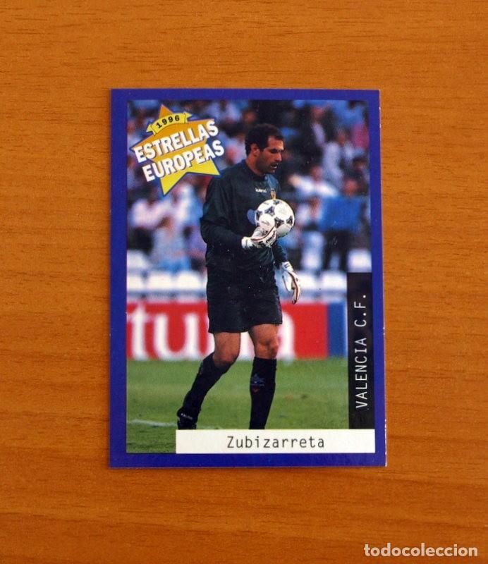 Cromos de F&uacute;tbol: Valencia C.F. - N&ordm; 52 Andoni Zubizarreta Urreta - Estrellas Europea Panini A&ntilde;o 1996