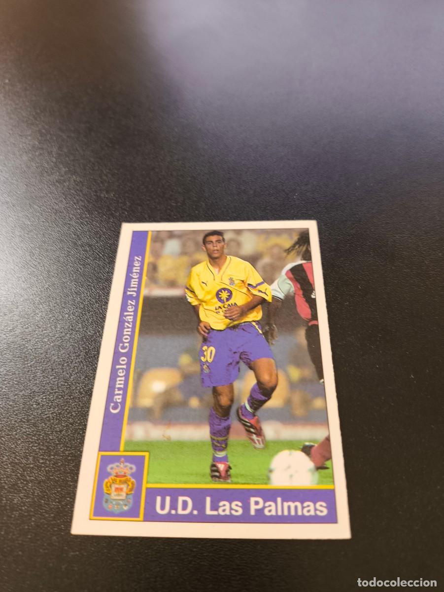 Figurine di Calcio: 501 Carmelo LAS PALMAS ULTIMA HORA UH MUNDICROMO FICHAS LIGA 2001 2002 01 02 NO PANINI ESTE