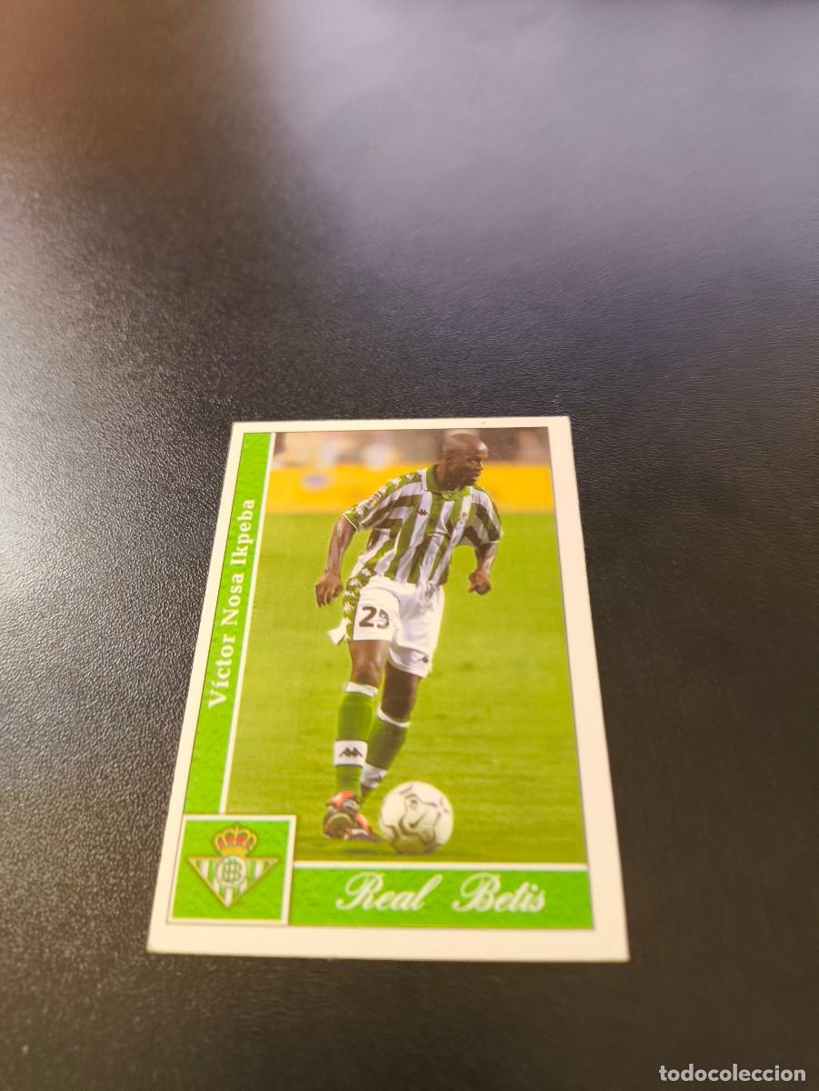 Cromos de Futebol: 504 Ikpeba BETIS ULTIMA HORA UH MUNDICROMO FICHAS LIGA 2001 2002 01 02 NO PANINI ESTE