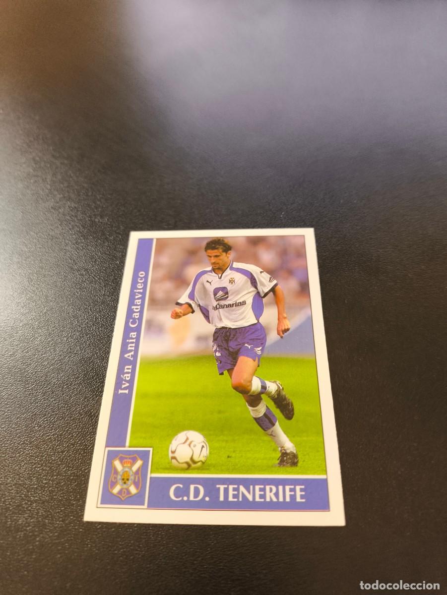 Cromos de Futebol: 509 Ivan Ania TENERIFE ULTIMA HORA UH MUNDICROMO FICHAS LIGA 2001 2002 01 02 NO PANINI ESTE
