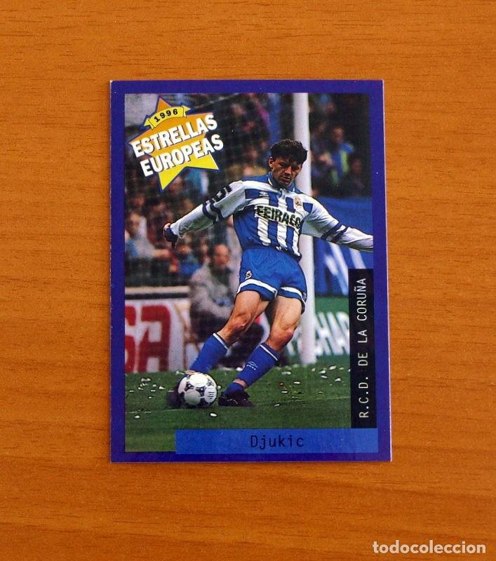 Cromos de F&uacute;tbol: Deportivo de la Coru&ntilde;a - N&ordm; 55 Miroslav Djukic - Estrellas Europea Panini A&ntilde;o 1996