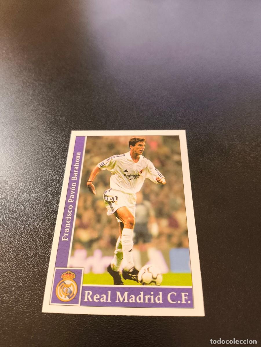Cromos de F&uacute;tbol: 513 Pav&oacute;n REAL MADRID ULTIMA HORA UH MUNDICROMO FICHAS LIGA 2001 2002 01 02 NO PANINI ESTE
