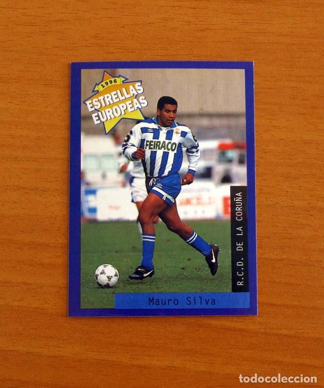 Cromos de F&uacute;tbol: Deportivo de la Coru&ntilde;a - N&ordm; 56 Mauro Silva Gomes - Estrellas Europea Panini A&ntilde;o 1996