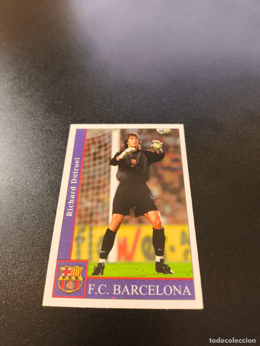 Fu&szlig;ball-Sticker: 519 Dutruel BARCELONA ULTIMA HORA UH MUNDICROMO FICHAS LIGA 2001 2002 01 02 NO PANINI ESTE