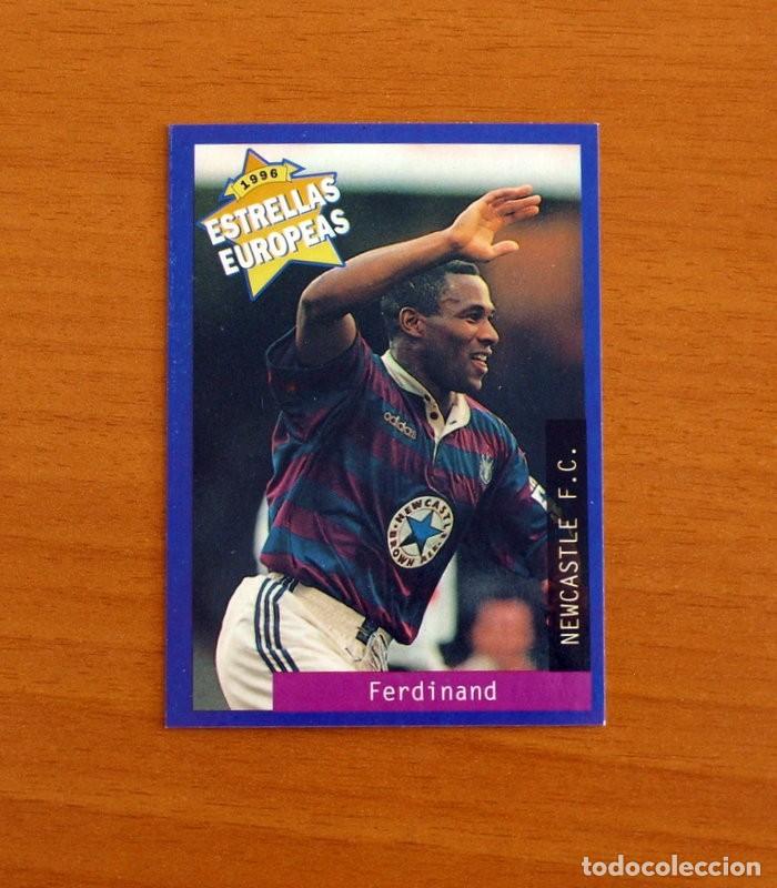 Cromos de F&uacute;tbol: Newcastle F.C. - N&ordm; 61 Leslie Ferdinand - Estrellas Europea Panini A&ntilde;o 1996