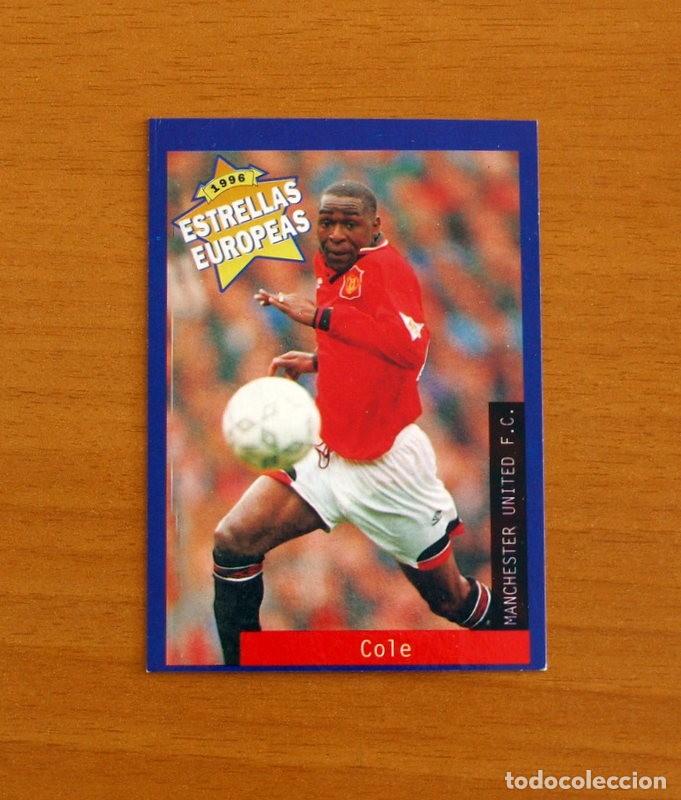 Cromos de F&uacute;tbol: Manchester United F.C. - N&ordm; 67 Andy Cole - Estrellas Europea Panini A&ntilde;o 1996