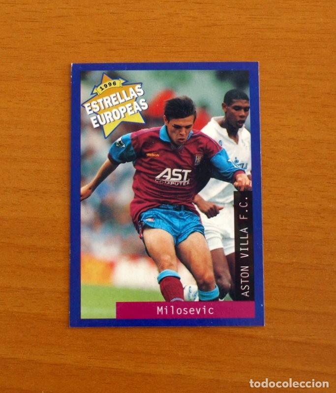 Cromos de F&uacute;tbol: Aston Villa F.C. - N&ordm; 69 Savo Milosevic - Estrellas Europea Panini A&ntilde;o 1996