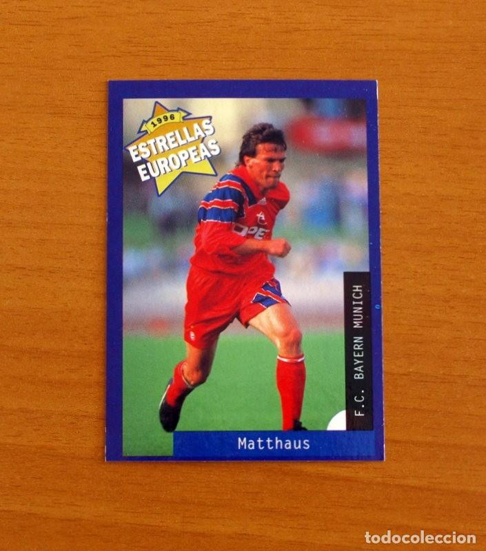 Cromos de F&uacute;tbol: F.C. Bayern Munich - N&ordm; 72 Lothar Matthaus - Estrellas Europea Panini A&ntilde;o 1996