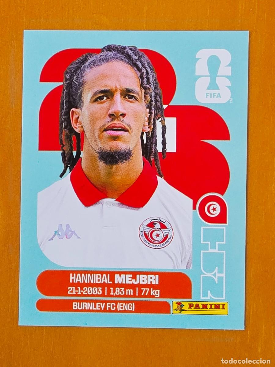 Cromos de F&uacute;tbol: TUN 14 Hannibal Mejbri, T&uacute;nez, Panini FIFA World Cup Mundial 2026 Sticker