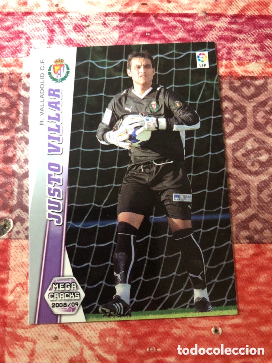 Cromos de F&uacute;tbol: Megacracks 2008 2009 Justo villar 326 bis Valladolid