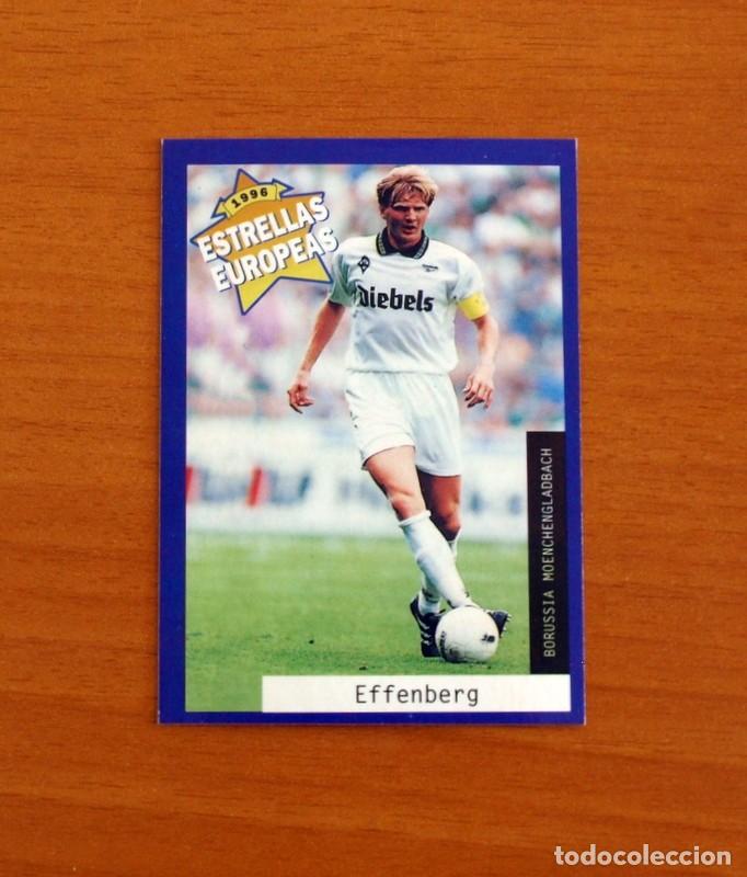 Fu&szlig;ball-Sticker: Borussia Moenchengladbach - N&ordm; 76 Stefan Effenberg - Estrellas Europea Panini A&ntilde;o 1996