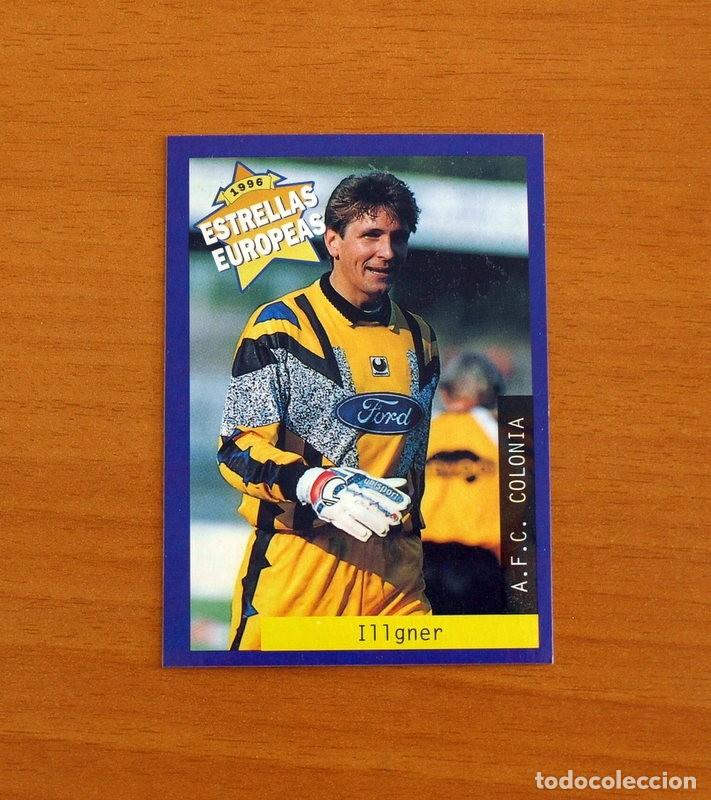 Fu&szlig;ball-Sticker: Colonia - N&ordm; 77 Bodo Illgner - Estrellas Europea Panini A&ntilde;o 1996