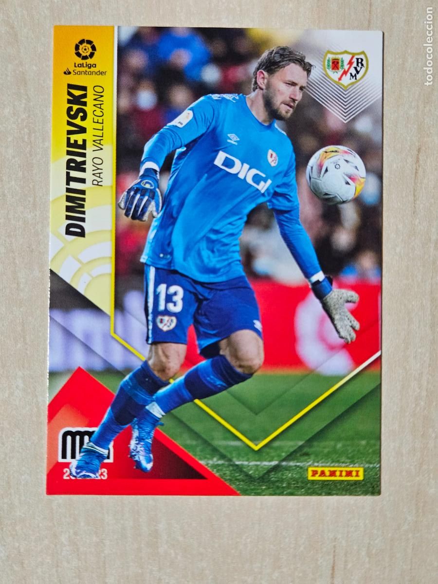 Fu&szlig;ball-Sticker: CROMO N&ordm; 263 DMITRIEVSKI - MEGACRACKS 2022 23 - RAYO VALLECANO