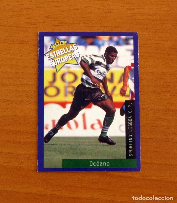 Cromos de F&uacute;tbol: Sporting Lisboa C.P. - N&ordm; 84 Oc&eacute;ano Andrade da Cruz - Estrellas Europea Panini A&ntilde;o 1996