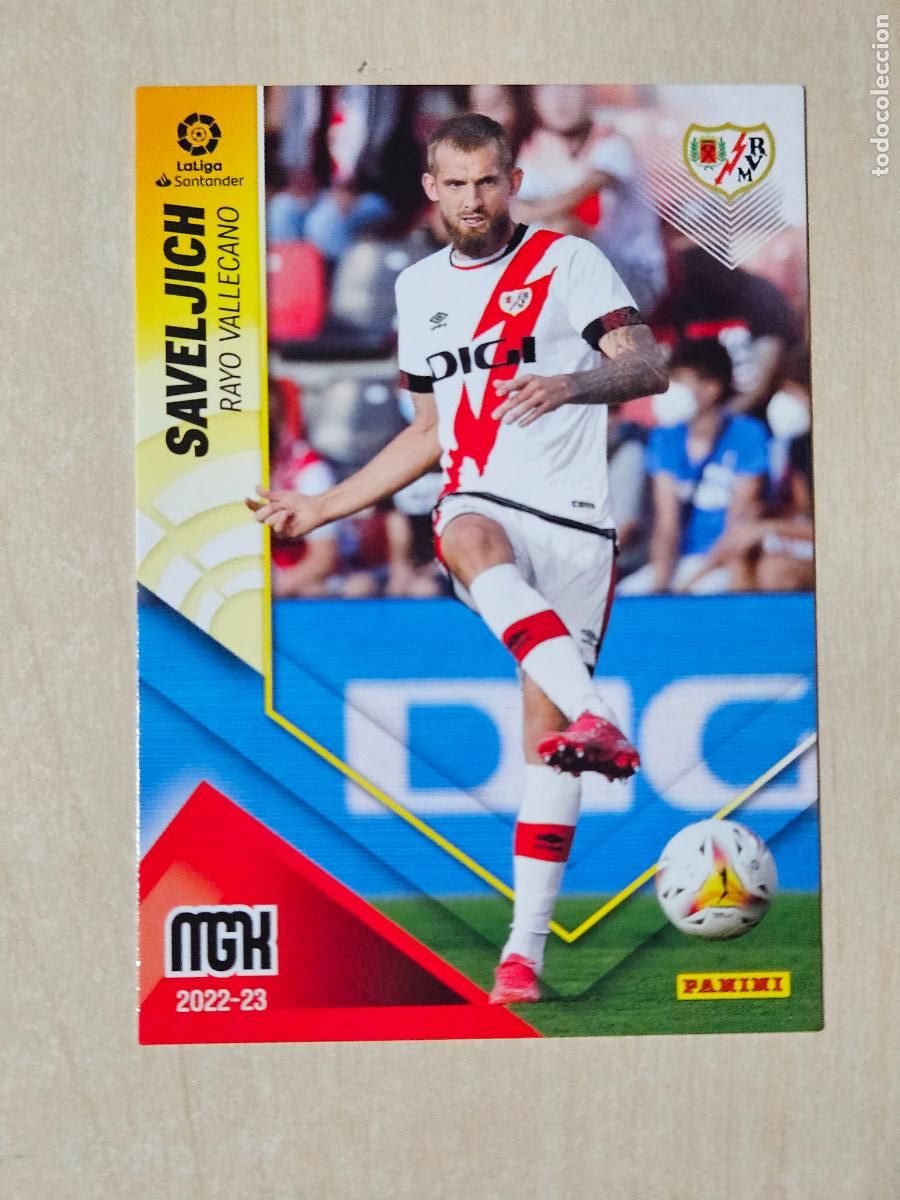 Cromos de F&uacute;tbol: CROMO N&ordm; 266 SAVELJICH - MEGACRACKS 2022 23 - RAYO VALLECANO