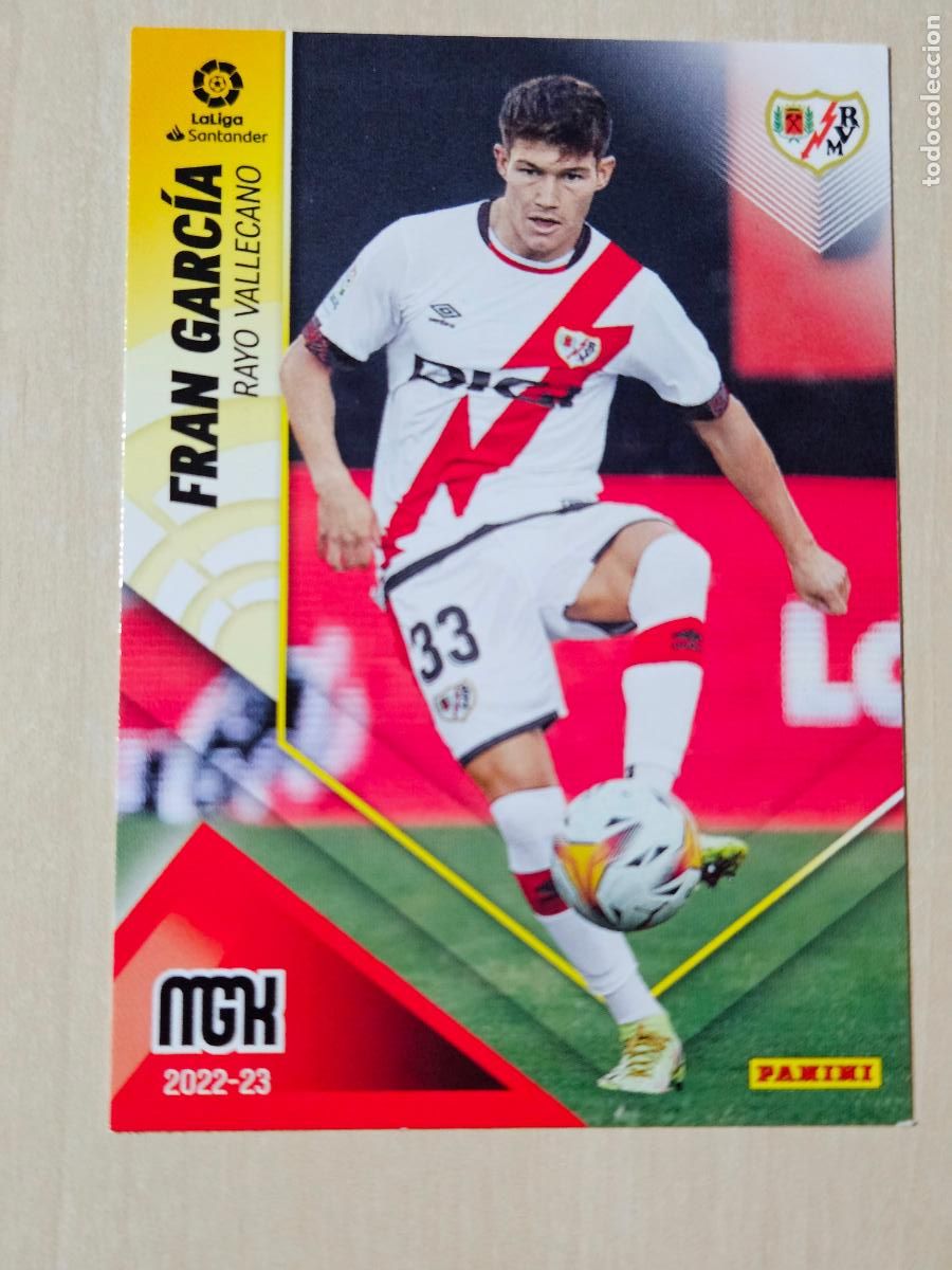Cromos de F&uacute;tbol: CROMO N&ordm; 269 FRAN GARCIA - MEGACRACKS 2022 23 - RAYO VALLECANO