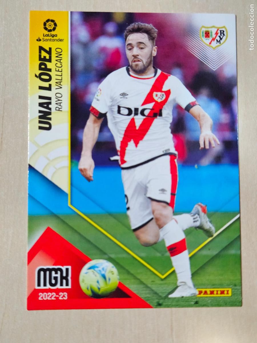 Cromos de F&uacute;tbol: CROMO N&ordm; 270 UNAI LOPEZ - MEGACRACKS 2022 23 - RAYO VALLECANO