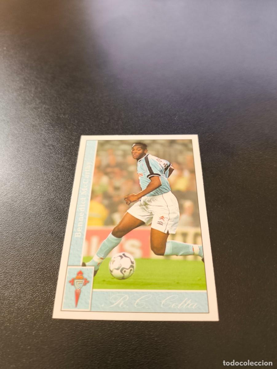 Cromos de F&uacute;tbol: 522 McCarthy CELTA ULTIMA HORA UH MUNDICROMO FICHAS LIGA 2001 2002 01 02 NO PANINI ESTE