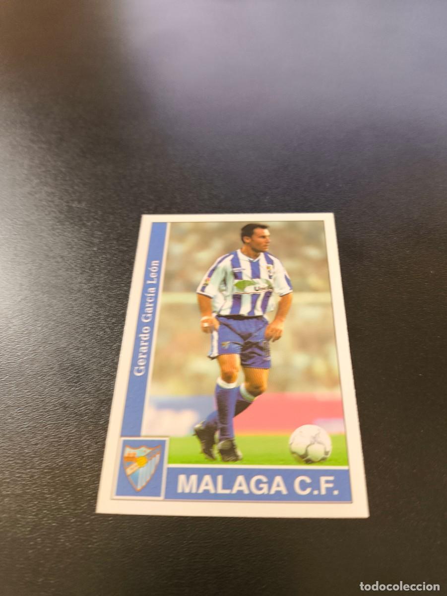 Cromos de F&uacute;tbol: 524 Gerardo MALAGA ULTIMA HORA UH MUNDICROMO FICHAS LIGA 2001 2002 01 02 NO PANINI ESTE