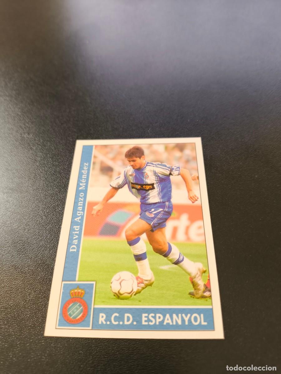 Cromos de F&uacute;tbol: 525 Aganzo ESPANYOL ULTIMA HORA UH MUNDICROMO FICHAS LIGA 2001 2002 01 02 NO PANINI ESTE