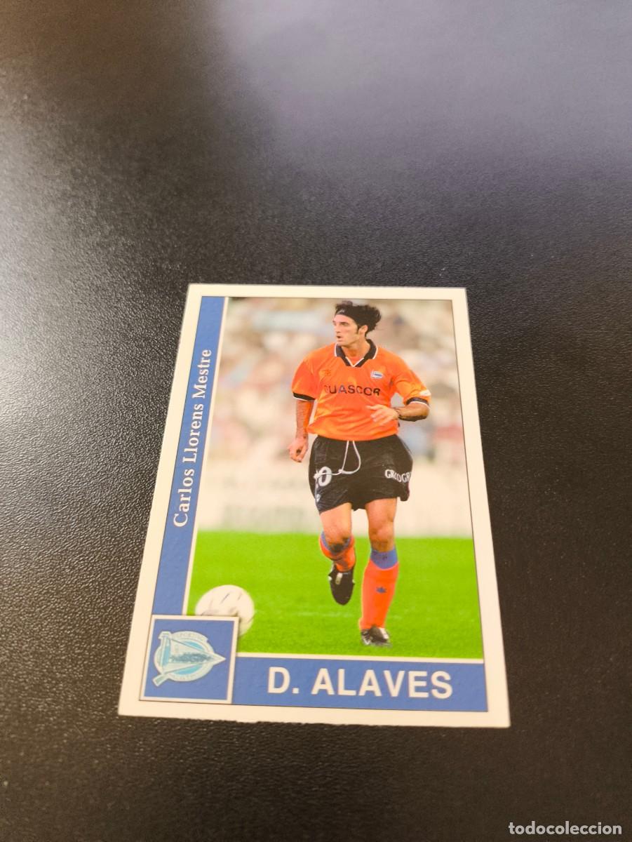 Cromos de F&uacute;tbol: 527 Llorens ALAVES ULTIMA HORA UH MUNDICROMO FICHAS LIGA 2001 2002 01 02 NO PANINI ESTE